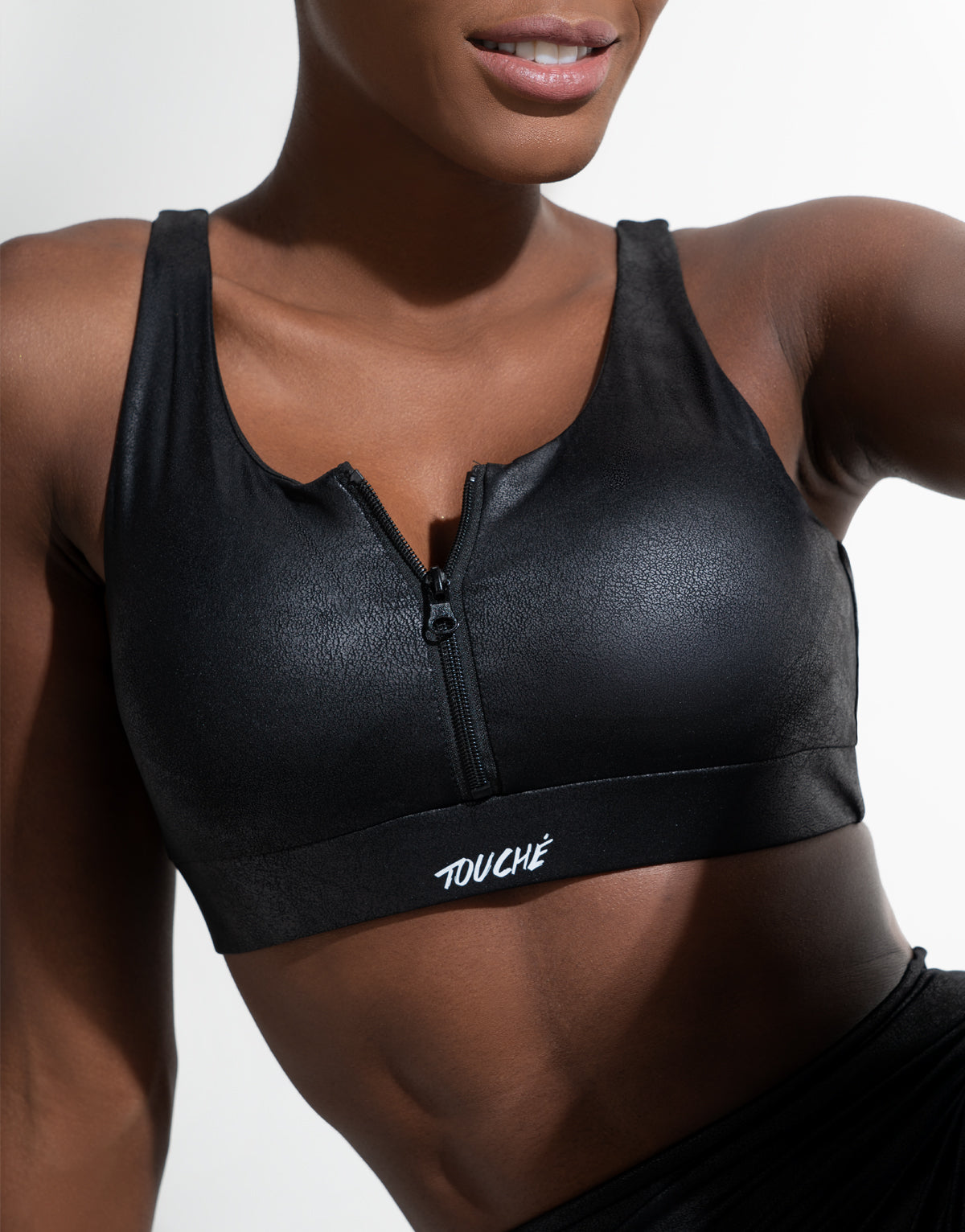 LEATHER TOP