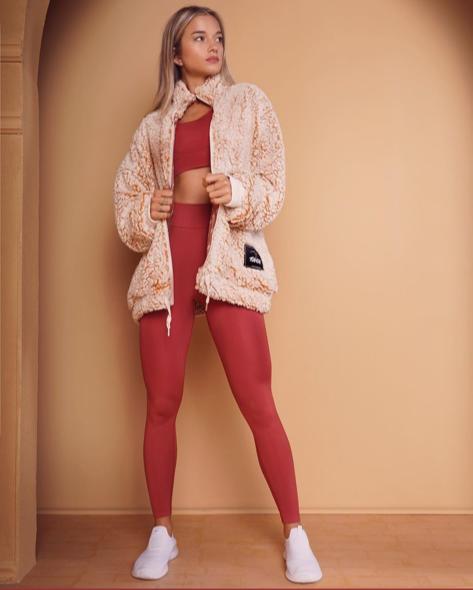 FLUFFY JACKET PINK