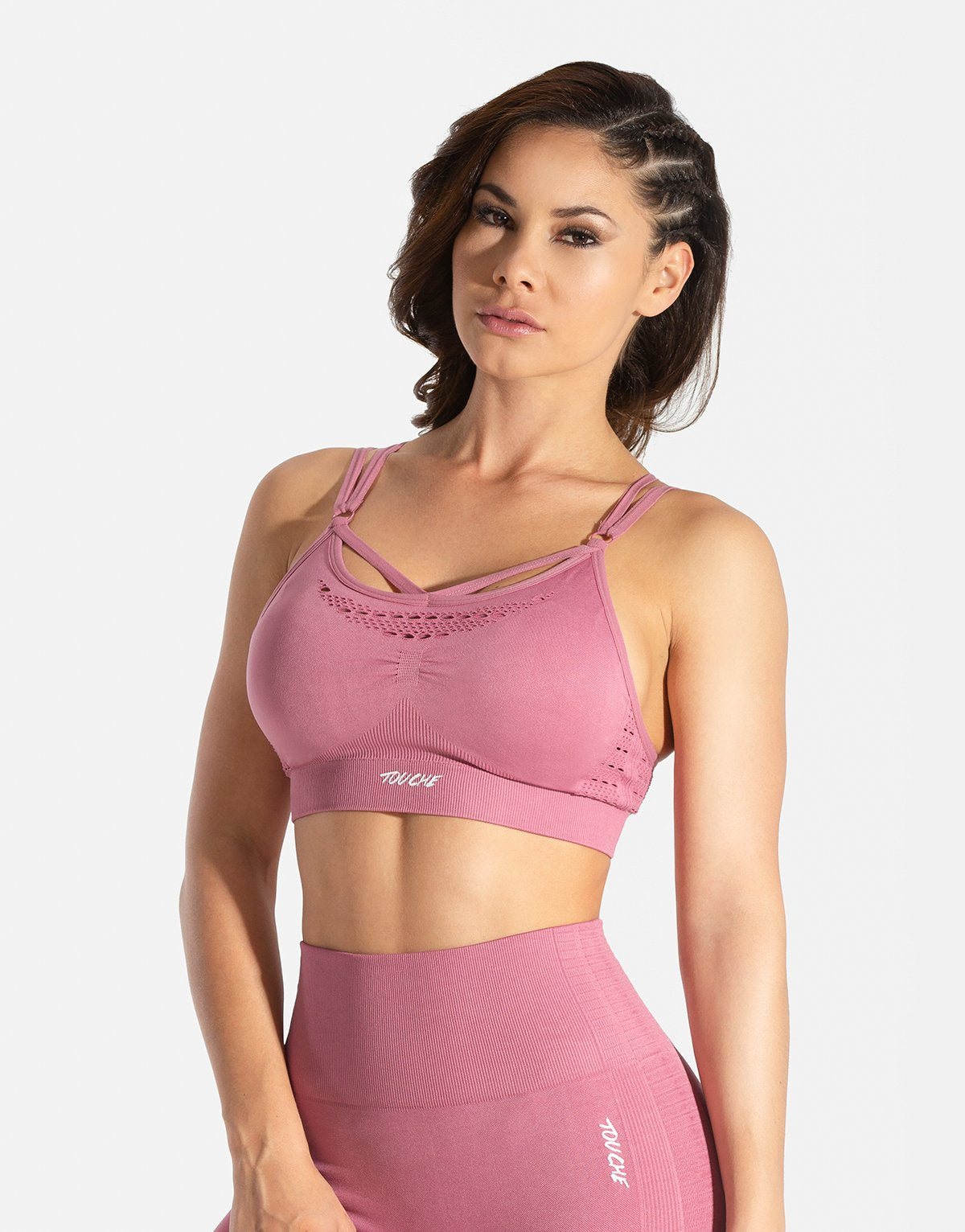 ROSE SEAMLESS FLEX TOP