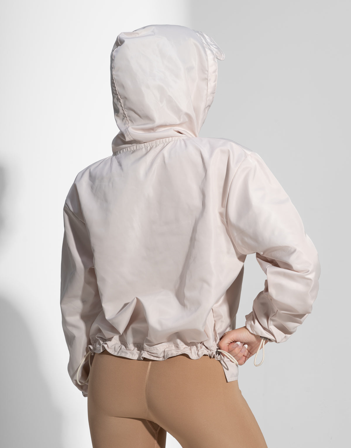 WIND HALF-ZIP BEIGE