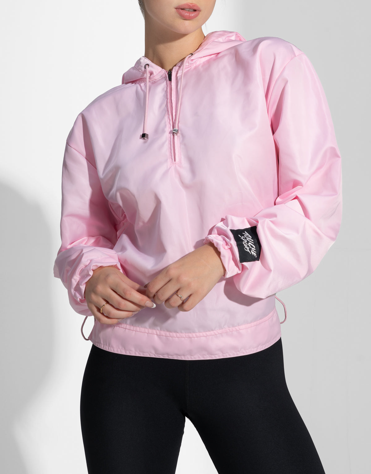 WIND HALF-ZIP ROSE