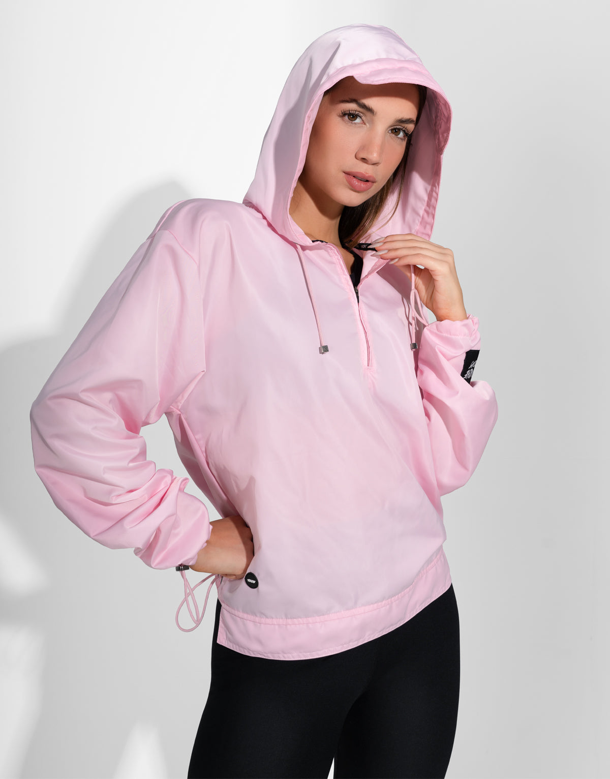 WIND HALF-ZIP ROSE