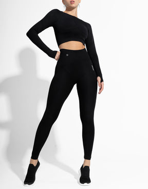 FIT BLACK TOP SEAMLESS