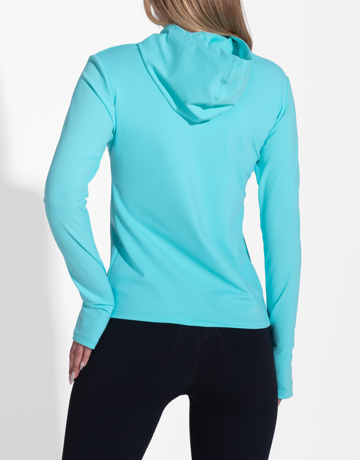 TEAL BASIC HOODIE